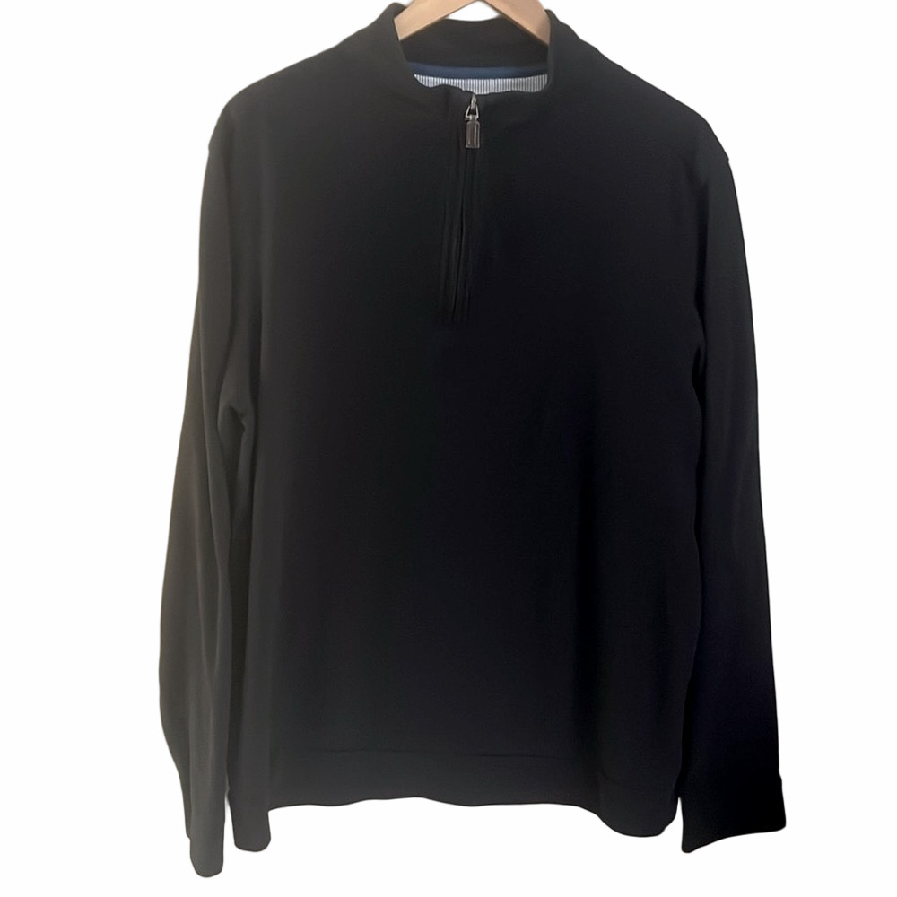 Fairlane 1/4 Zip Long Sleeve Men’s Dark Blue Size XL